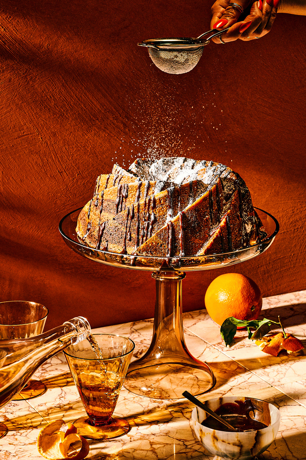 Chocolate Orange Espresso Cake